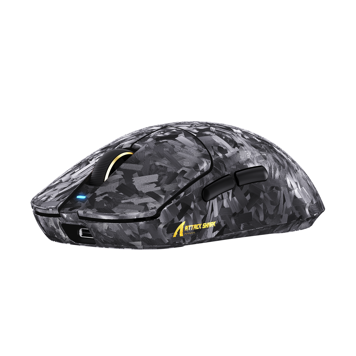 ATTACK SHARK RS3 ULTRA Carbon Fiber Wireless PAW3955MAX Gaming Mouse