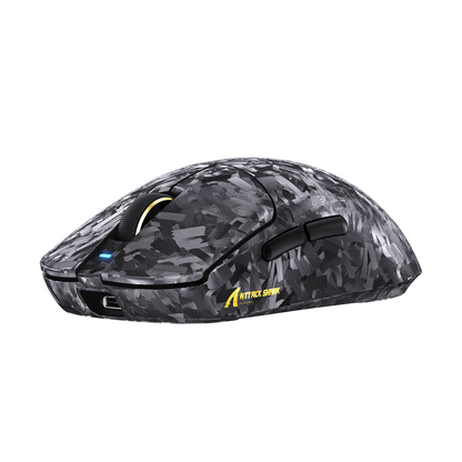 ATTACK SHARK RS3 ULTRA Carbon Fiber Wireless PAW3955MAX Gaming Mouse
