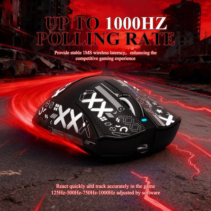 ATTACK SHARK V3PRO Ultra-Light Tri-Mode Gaming Mouse with Charging Dock