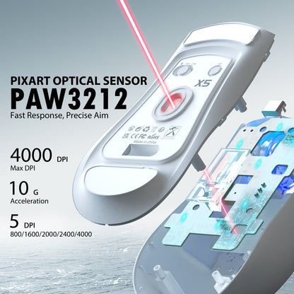 ATTACK SHARK X5 Wireless Gaming Mouse