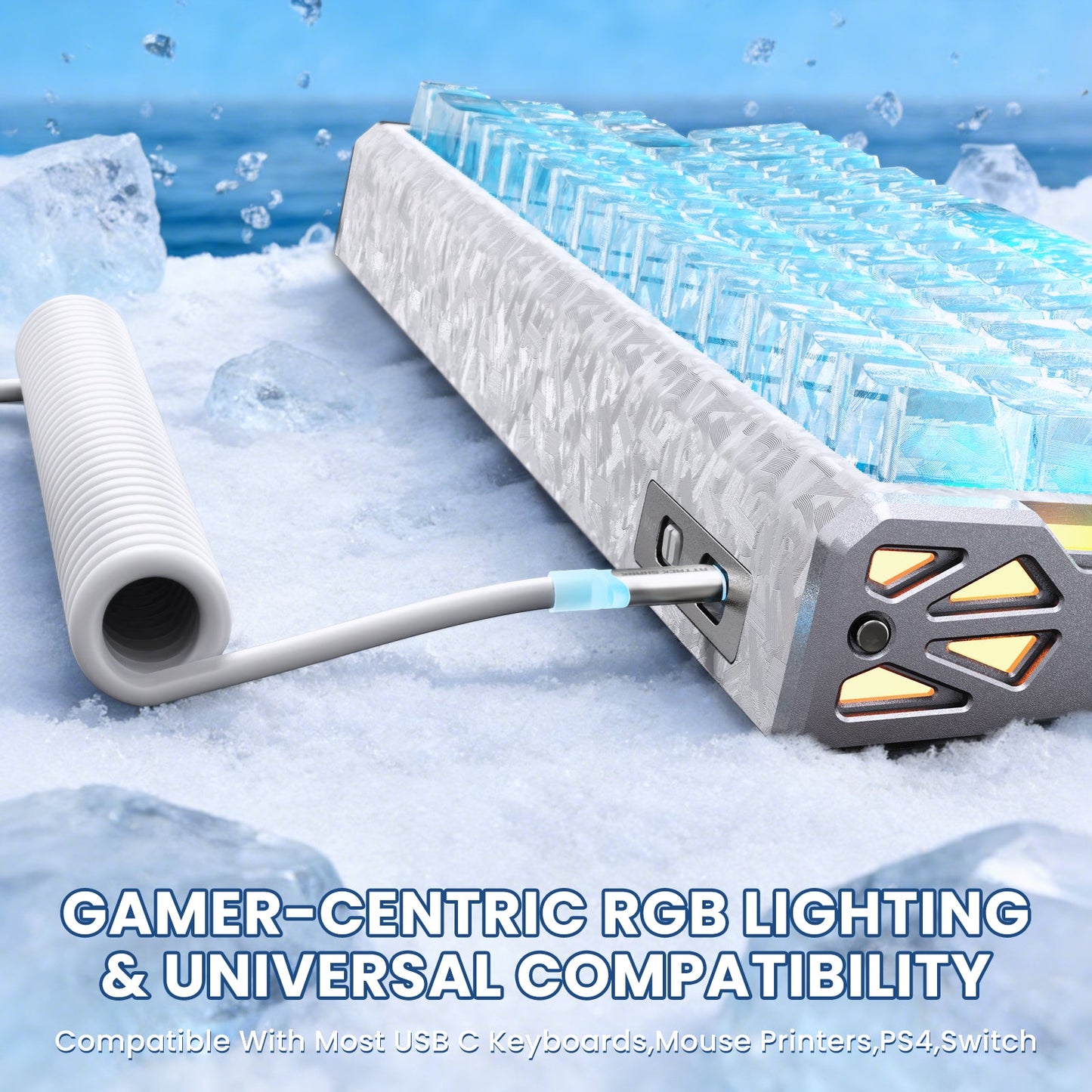 ATTACK SHARK R68 HE & X11 ULTRA Carbon Fiber Gaming Bundle With C01 ULTRA Coiled Cable