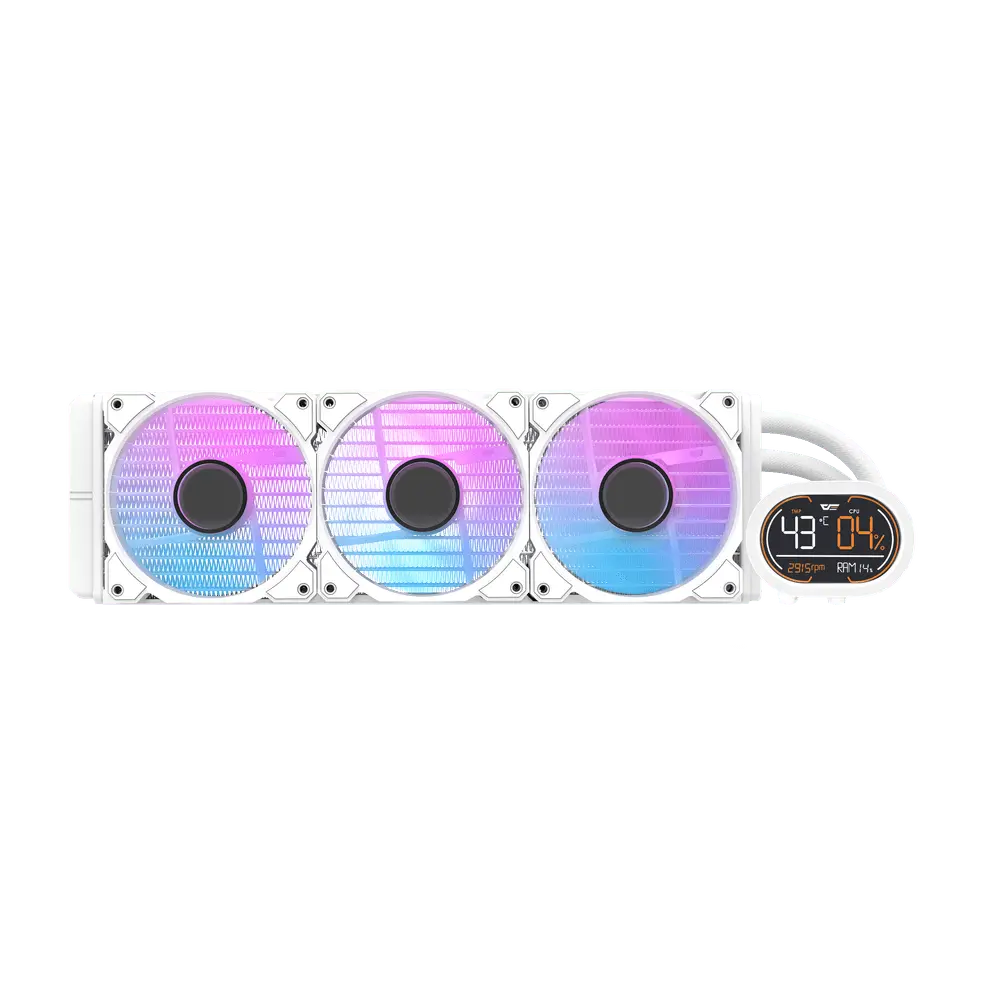DARKFLASH DH360D Liquid CPU Cooler WHITE