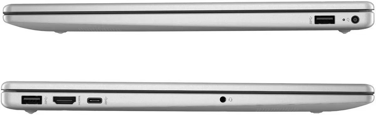 HP 15-FC0146DX Laptop AMD Ryzen 5 7520U, 8GB DDR5, 512GB SSD, Integrated AMD Radeon Graphics, 15.6" FHD IPS Touch Screen, Windows 11 Home, Natural Silver