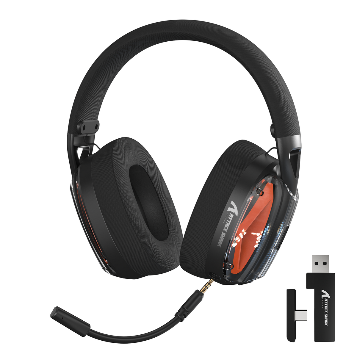 ATTACK SHARK L60 Ultra-Light Tri-Mode Gaming Headset