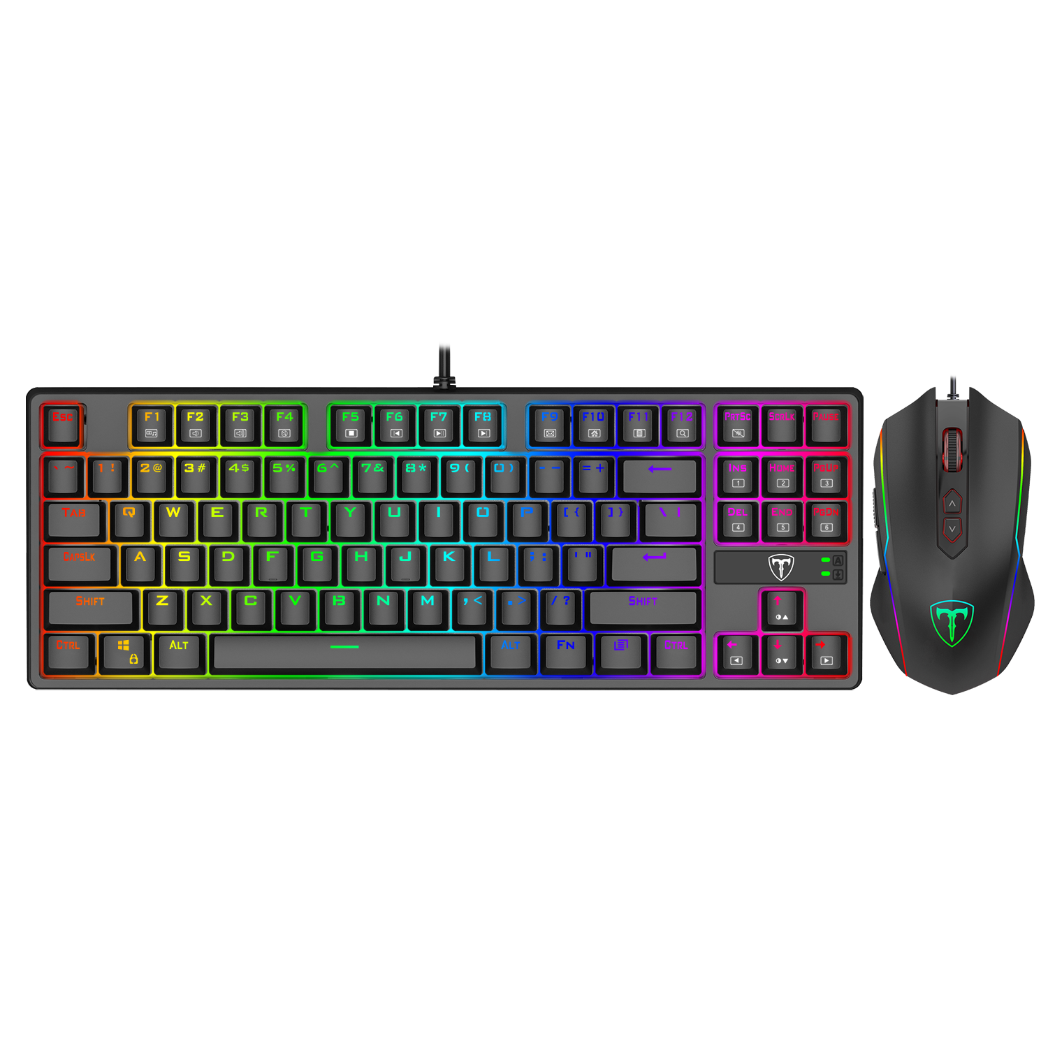T-DAGGER T-TGS007 2 in 1 Wired Gaming Combo