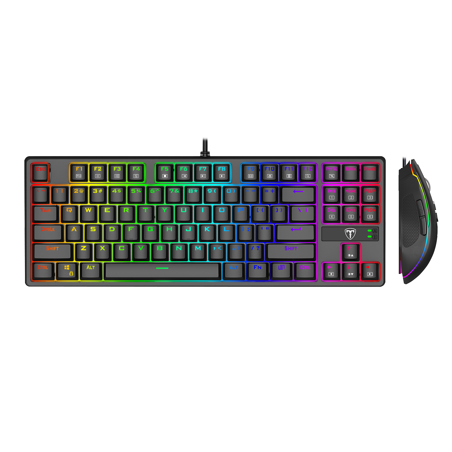 T-DAGGER T-TGS007 2 in 1 Wired Gaming Combo