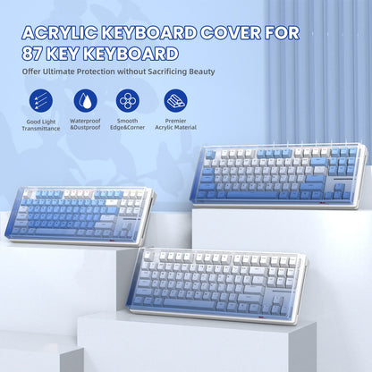 ATTACK SHARK x MAMBASNAKE 87-Key Keyboard Cover Fade Color
