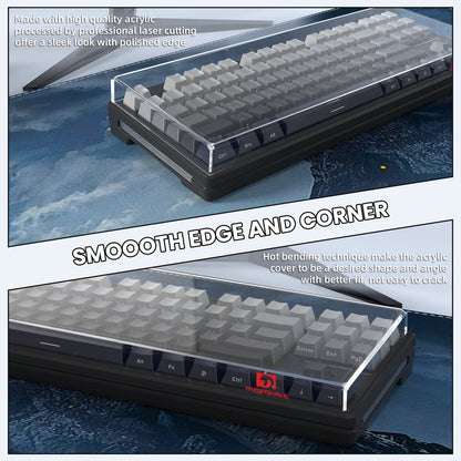 ATTACK SHARK x MAMBASNAKE 87-Key Keyboard Cover Fade Color