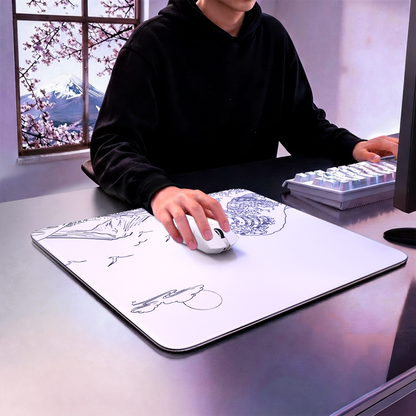 ATTACK SHARK CM05 Tempered Glass Gaming Mouse Pad
