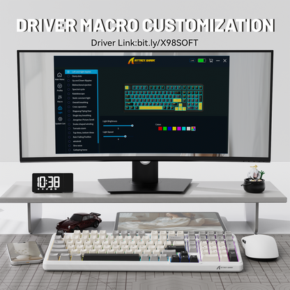 ATTACK SHARK X98 Full-size Wireless Mechanical Keyboard