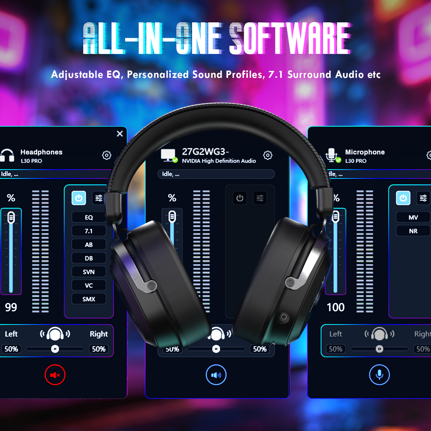ATTACK SHARK L30 PRO Wireless Gaming Headset