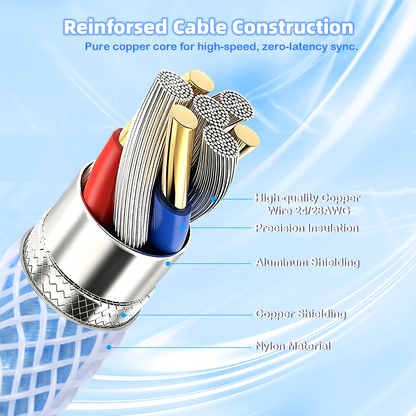 ATTACK SHARK C01ULTIMATE Coiled Cable for 8KHz Magnetic Keyboard