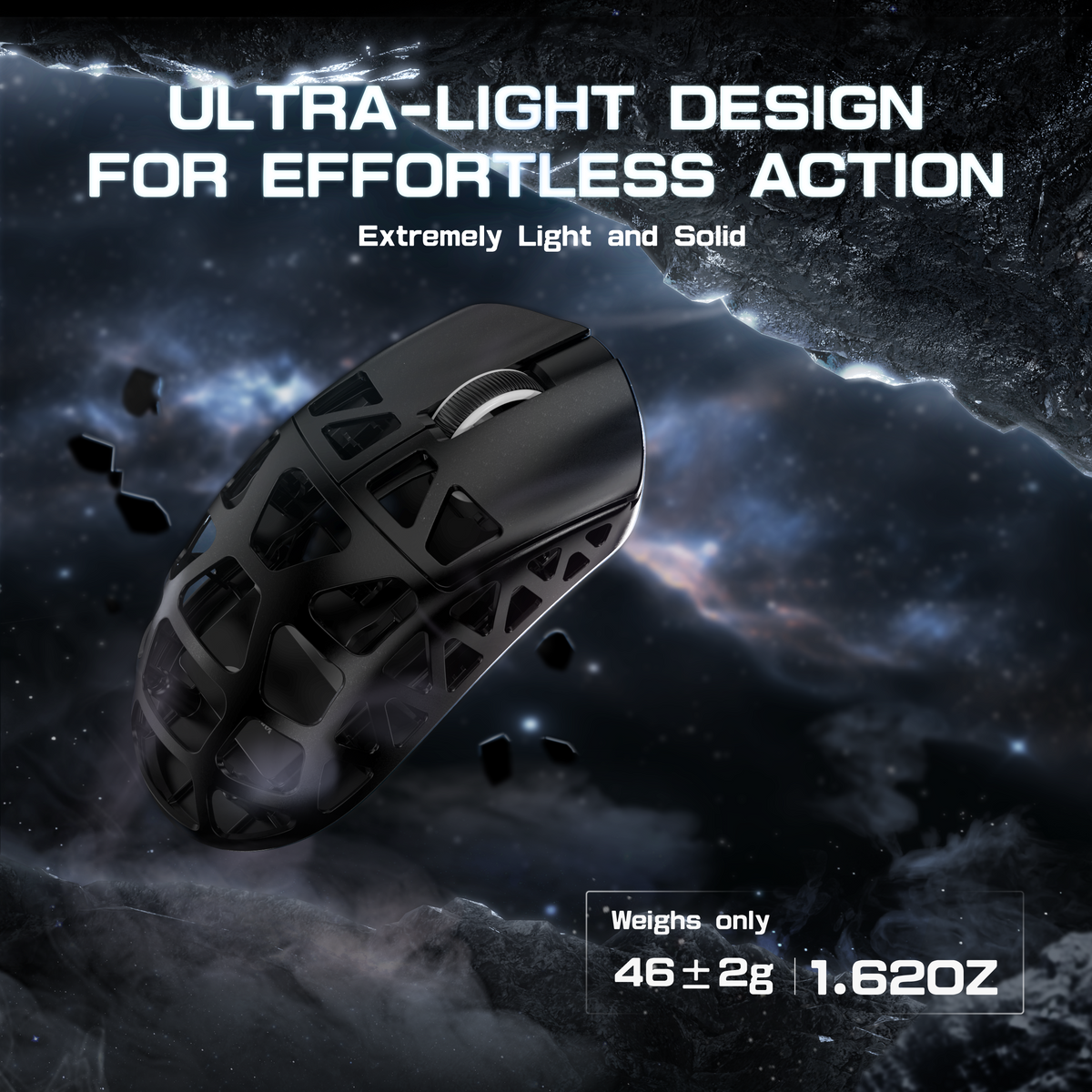ATTACK SHARK R3 Magnesium Alloy Gaming Mouse 8K with C06 Coiled Cable
