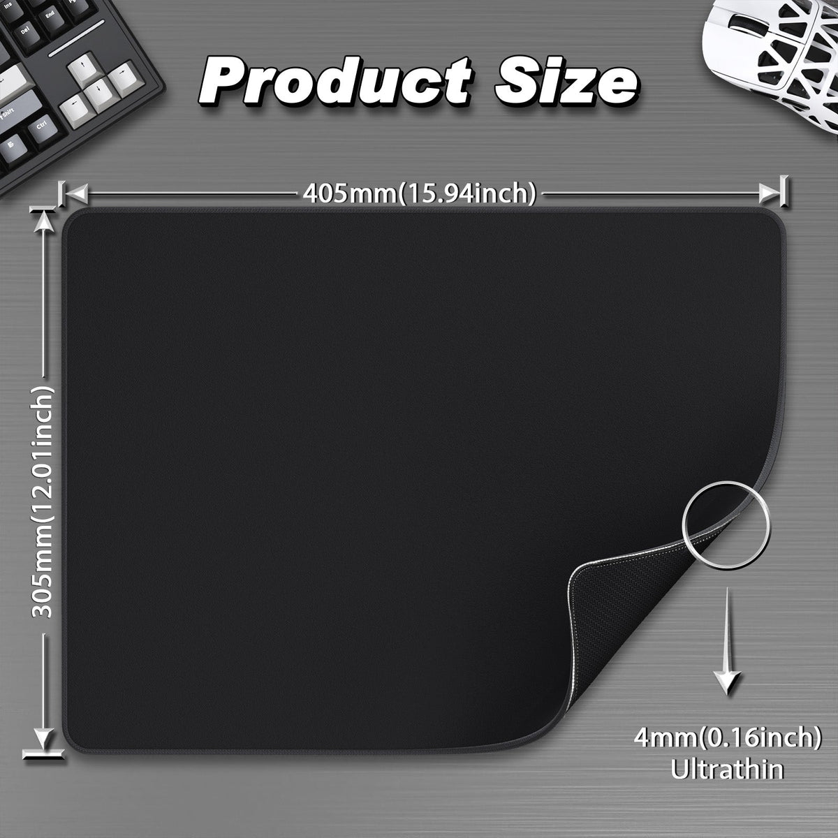 ATTACK SHARK CM02SE eSport Gaming Mousepad (410x310x4 MM)