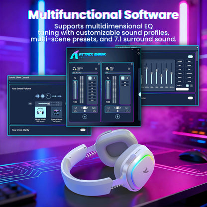 ATTACK SHARK G800 Wireless Gaming Headset