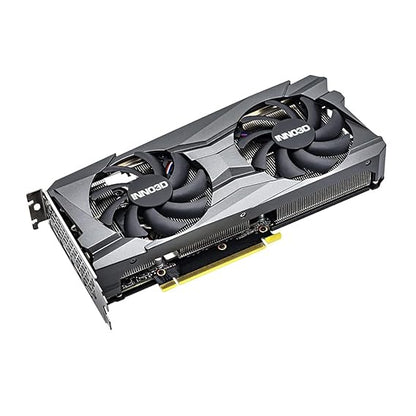 Inno3D NVIDIA GEFORCE RTX 3060 Twin X2 OC 12 GB GDDR6 192-bit PCI-E 4.0 X16 Gaming Graphics Card - N30602-12D6X-11902120H, pci_e_x4