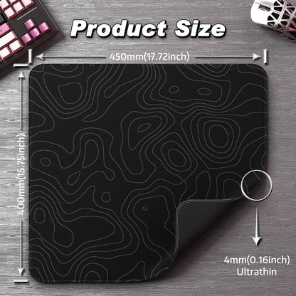 ATTACK SHARK CM02 eSport Gaming Mousepad (450x400x4 MM)