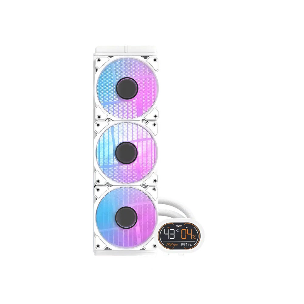 DARKFLASH DH360D Liquid CPU Cooler WHITE