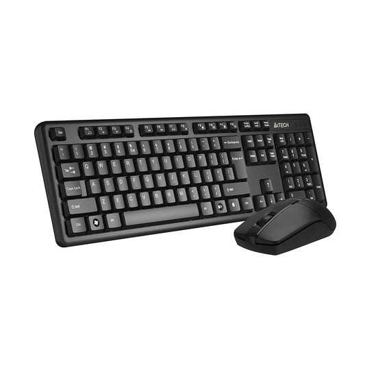 A4Tech 3330NS Silent Clicks Wireless Mouse & Keyboard Combo