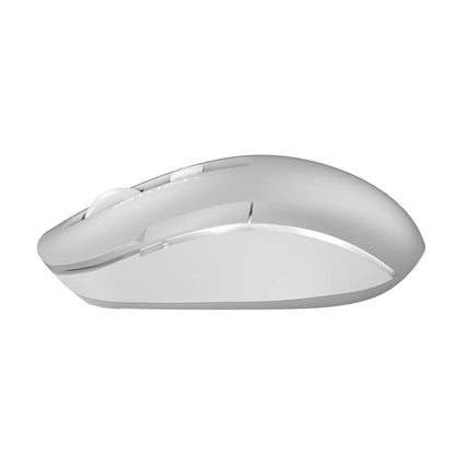 A4Tech FB26CS Air2 Icy White Bluetooth & 2.4G Wireless Mouse