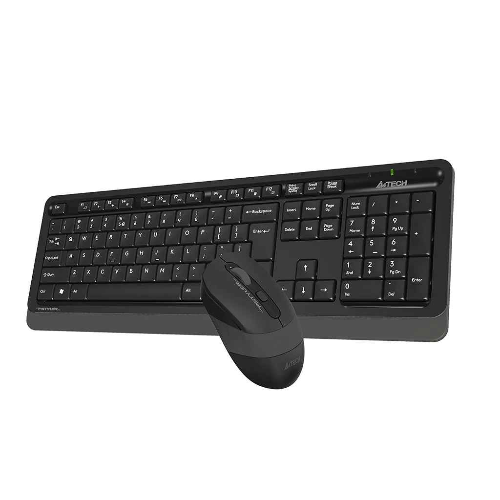 A4Tech FG1010S Fstyler Wireless FN Hot Keys Keyboard And 2000 DPI Mouse Combo