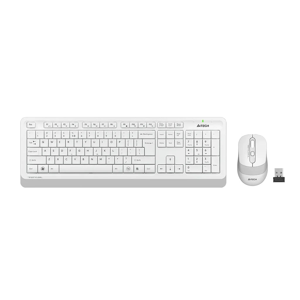 A4Tech FG1010S Fstyler Wireless FN Hot Keys Keyboard And 2000 DPI Mouse Combo