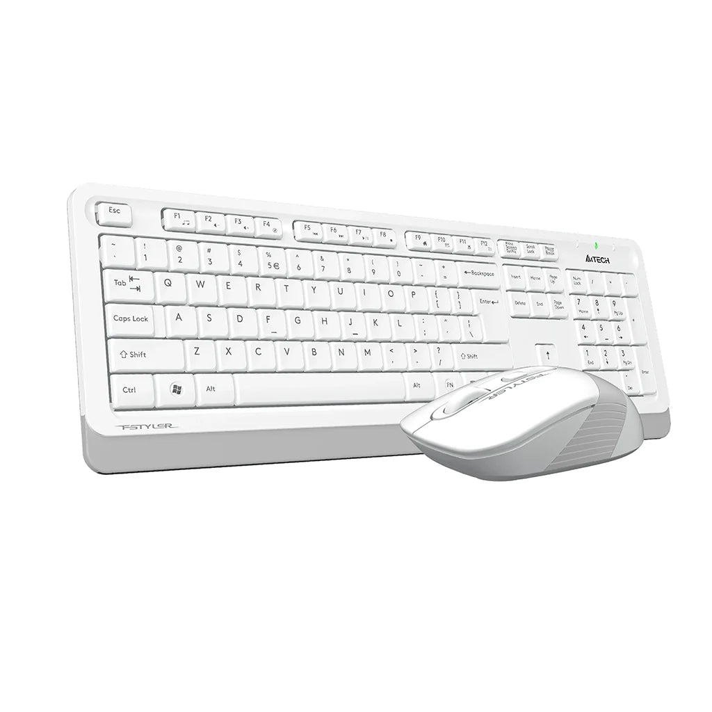 A4Tech FG1010S Fstyler Wireless FN Hot Keys Keyboard And 2000 DPI Mouse Combo