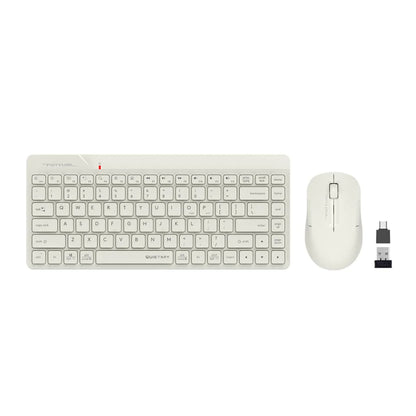 A4Tech FG2200 AIR2 BEIGE Quite Key Compact Office Combo