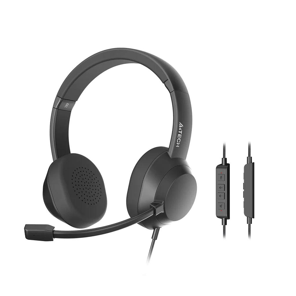 A4Tech FH150U Noise-Cancelling Mic With DSP Stereo Sound USB Headset
