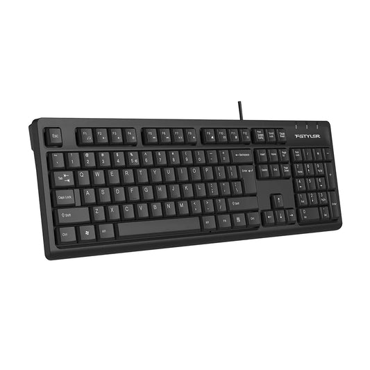 A4Tech FK12 Multimedia Comfort USB Wired Computer Keyboard