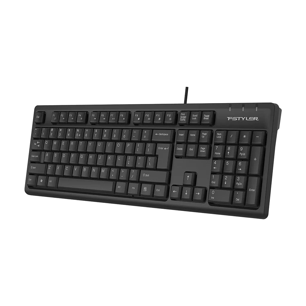 A4Tech FK12 Multimedia Comfort USB Wired Computer Keyboard