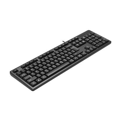 A4Tech KK-3 Multimedia FN USB Wired Office Keyboard