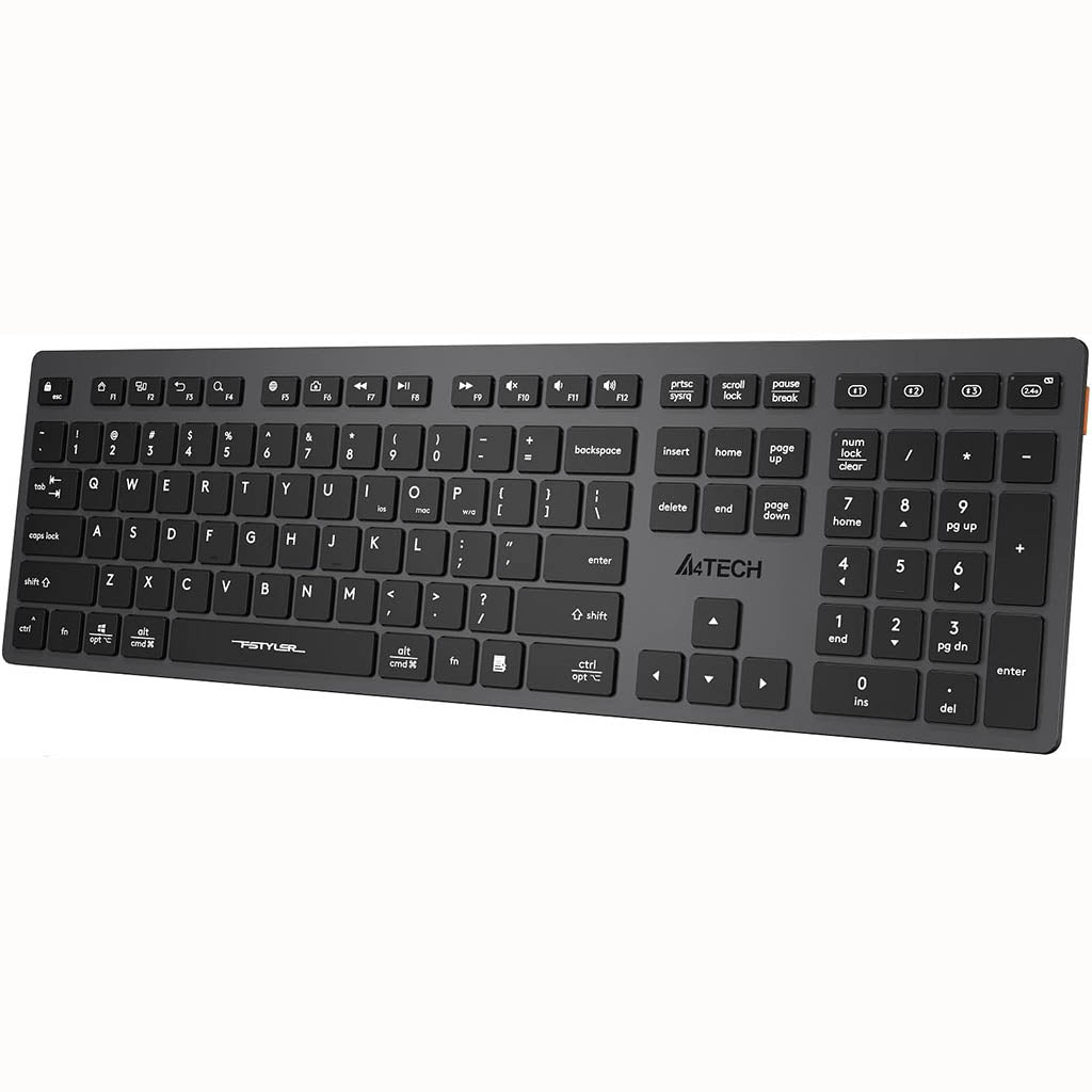 A4tech FBX50C Dual Mode Low Profile Full Office Keyboard