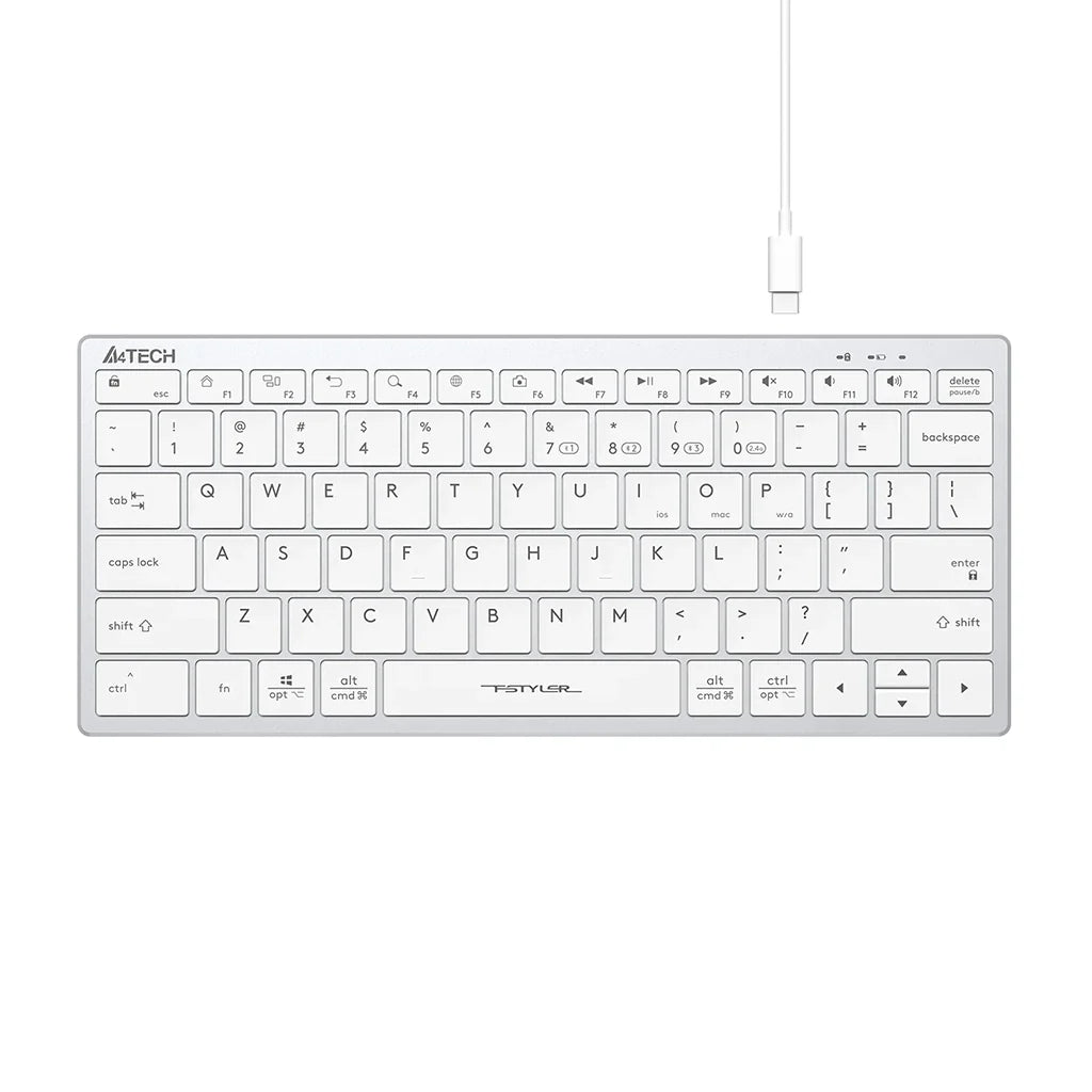 A4tech FBX51C Mini Compact Dual Mode Office Keyboard