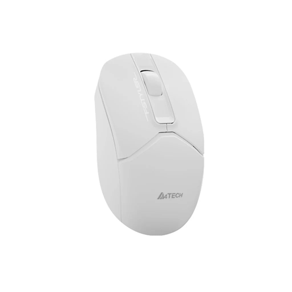 A4Tech FG12S White Fstyler Silent Click Computer Wireless Mouse