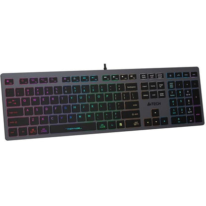 A4Tech FX60 Scissor Switch Neon Lighting Low Profile Office Keyboard