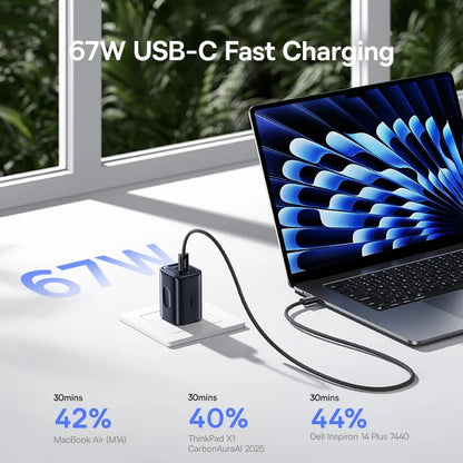 Baseus PicoGo AE11 67W Fast Charger 2C+U US