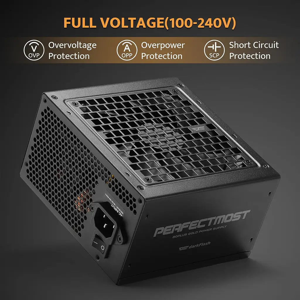 AIGO PMT 850 80 Plus Gold Full Modular Power Supply