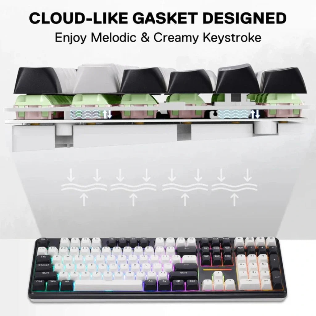Redragon ANTONIUM K745WB RGB PRO Mechanical Keyboard