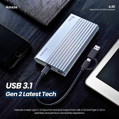 Nexa Drive 2.5' SSD Enclosure Case | A-211