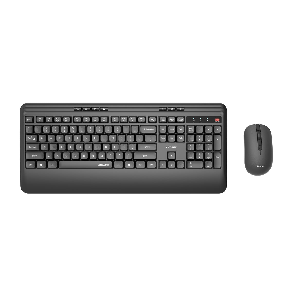Probus Palm Comfort Silent Wireless Keyboard and Mouse Combo A744