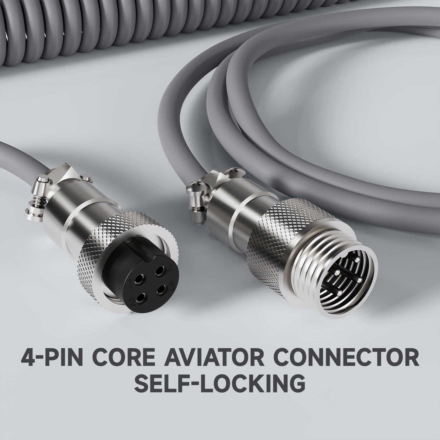 ATTACK SHARK C01Ultra Custom Aviator Cable for 8KHz Magnetic Keyboard