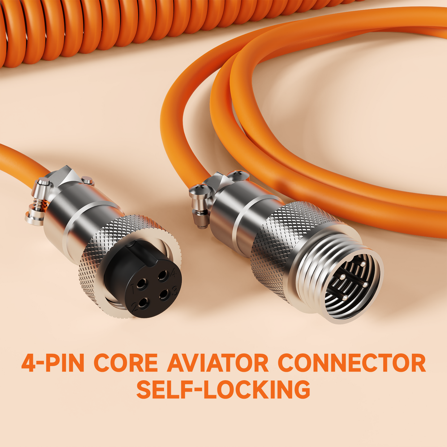 ATTACK SHARK C01Ultra Custom Aviator Cable for 8KHz Magnetic Keyboard