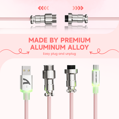 ATTACK SHARK C01Ultra Custom Aviator Cable for 8KHz Magnetic Keyboard