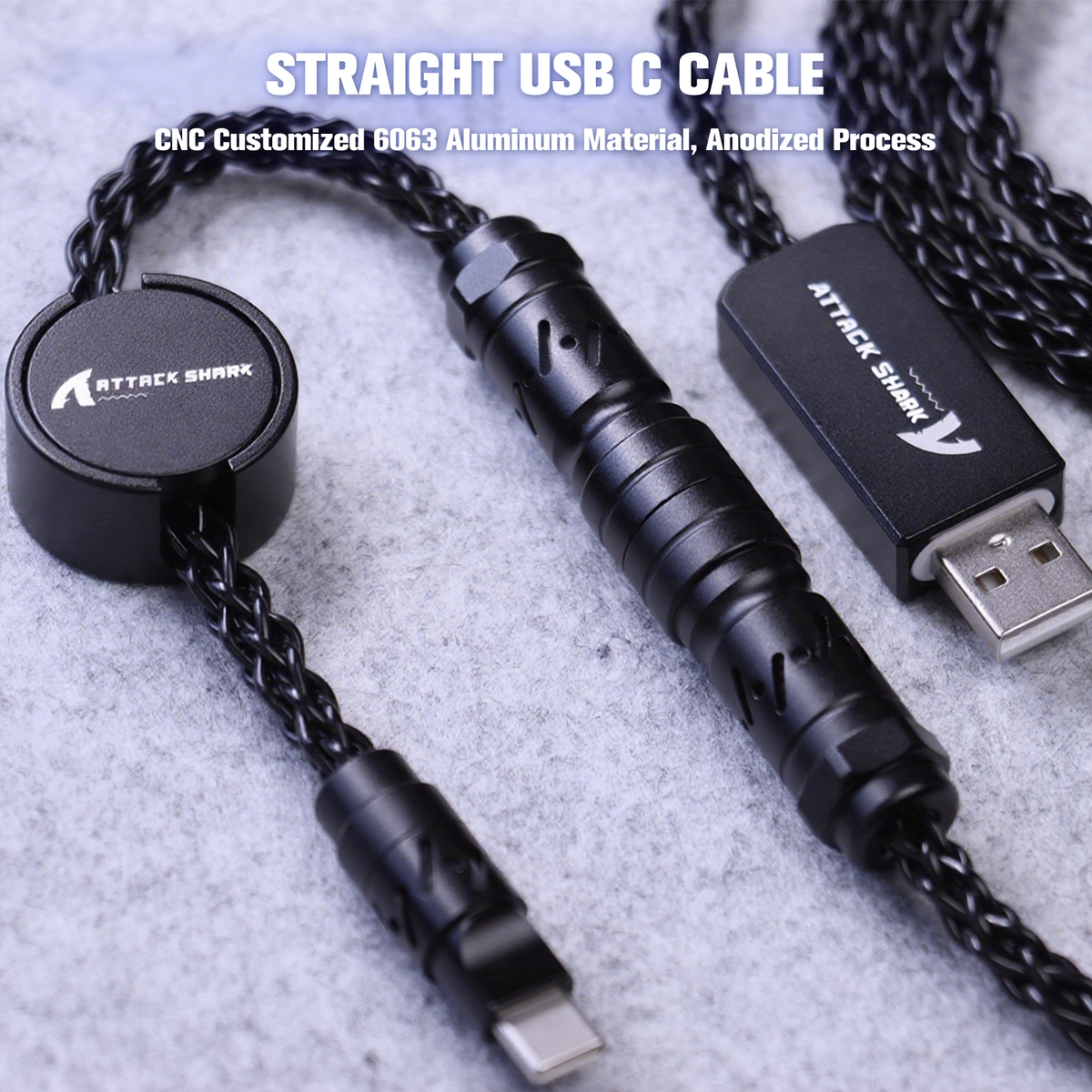 ATTACK SHARK C07 Custom Aviator Cable for 8KHz Magnetic Keyboard