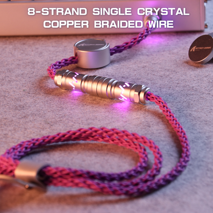 ATTACK SHARK C07 Custom Aviator Cable for 8KHz Magnetic Keyboard