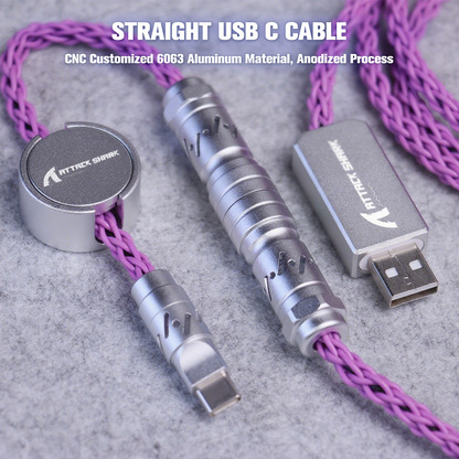 ATTACK SHARK C07 Custom Aviator Cable for 8KHz Magnetic Keyboard