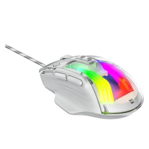 XTRIKE ME GM-319 WIRED GAMING MOUSE 7200 DPI WHITE