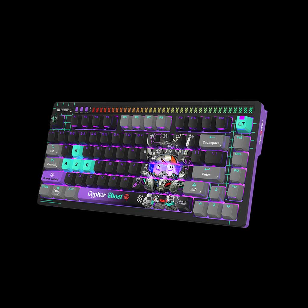 Bloody AT75 Alpha Optical Switch Mechanical Gaming Keyboard