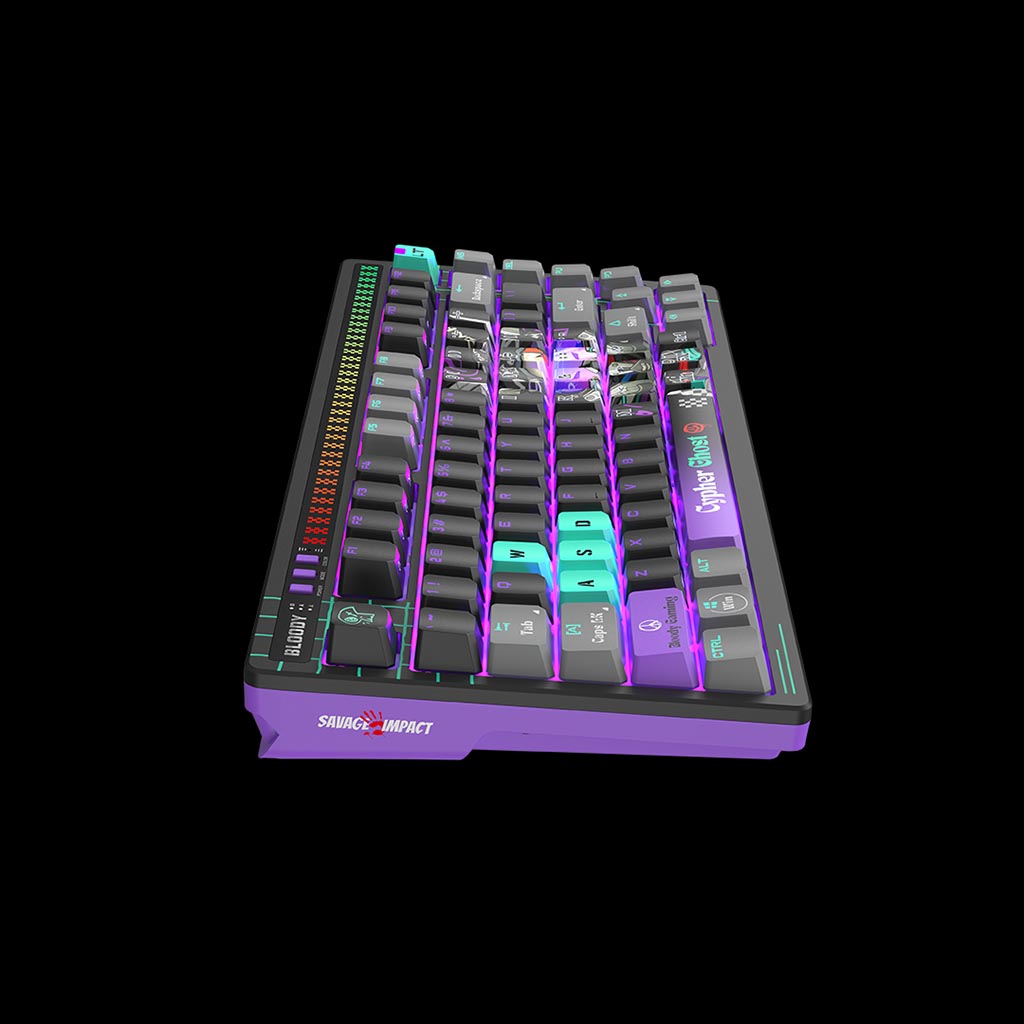 Bloody AT75 Alpha Optical Switch Mechanical Gaming Keyboard